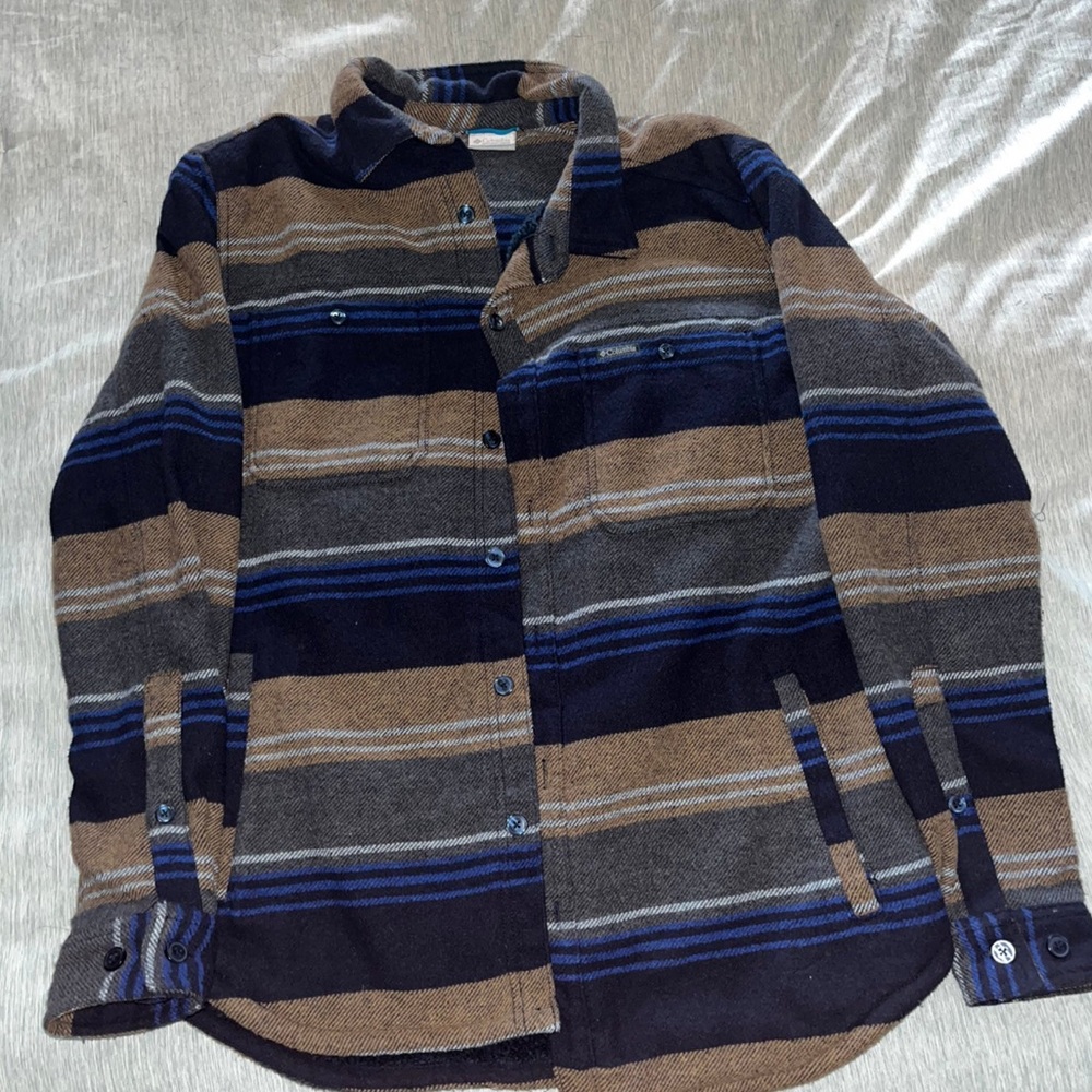 Columbia Brand Fuzzy Lined Flannel
